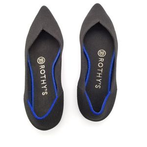 Rothy's  Pointed-Toe Flats  Women Black